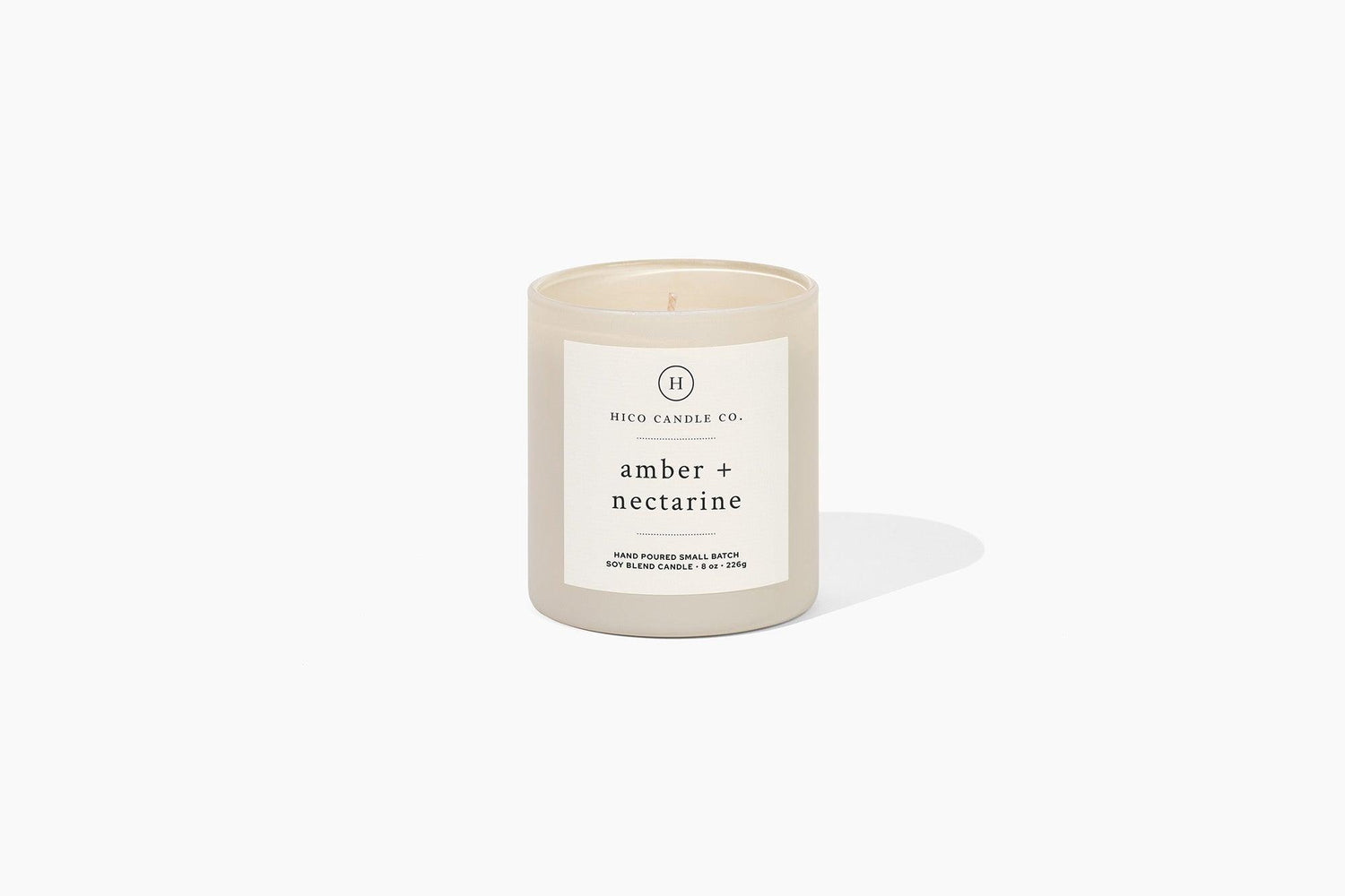 Amber + Nectarine - 8oz. Candle