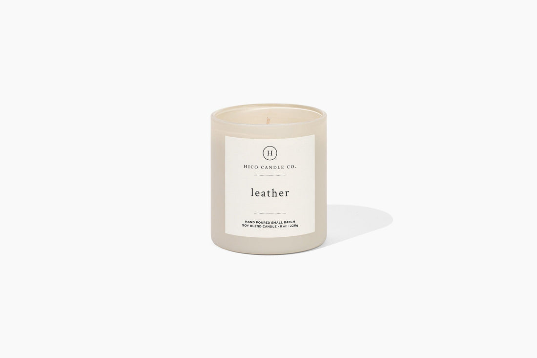 Leather - 8oz. Candle
