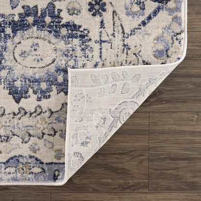 Georgiana Blue &amp; Beige Oushak Rug