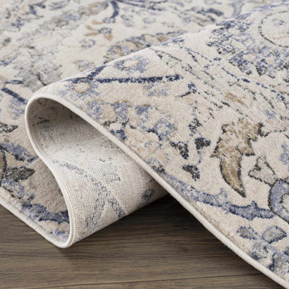 Georgiana Blue &amp; Beige Oushak Rug