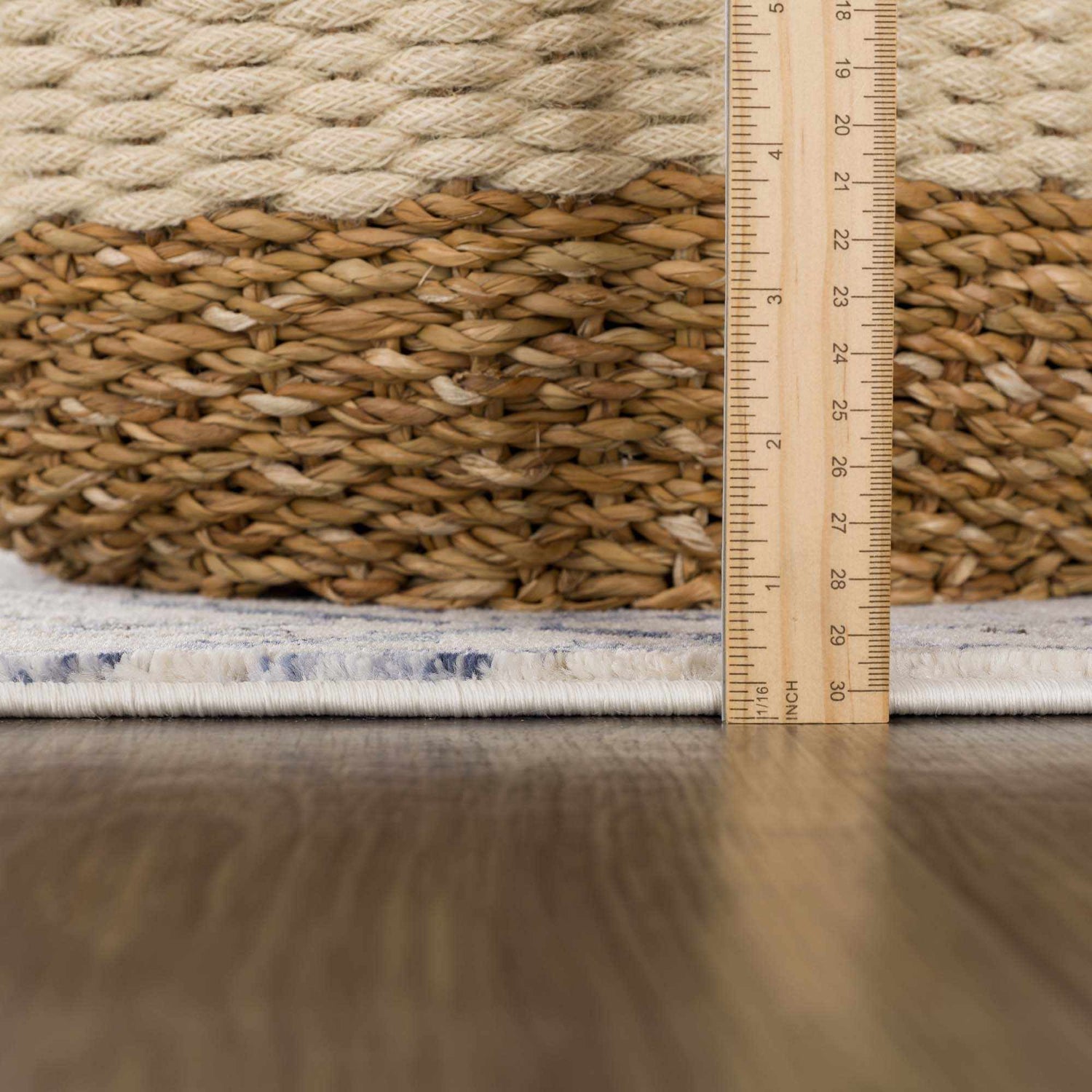 Georgiana Blue &amp; Beige Oushak Rug