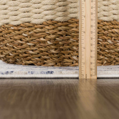 Georgiana Blue &amp; Beige Oushak Rug