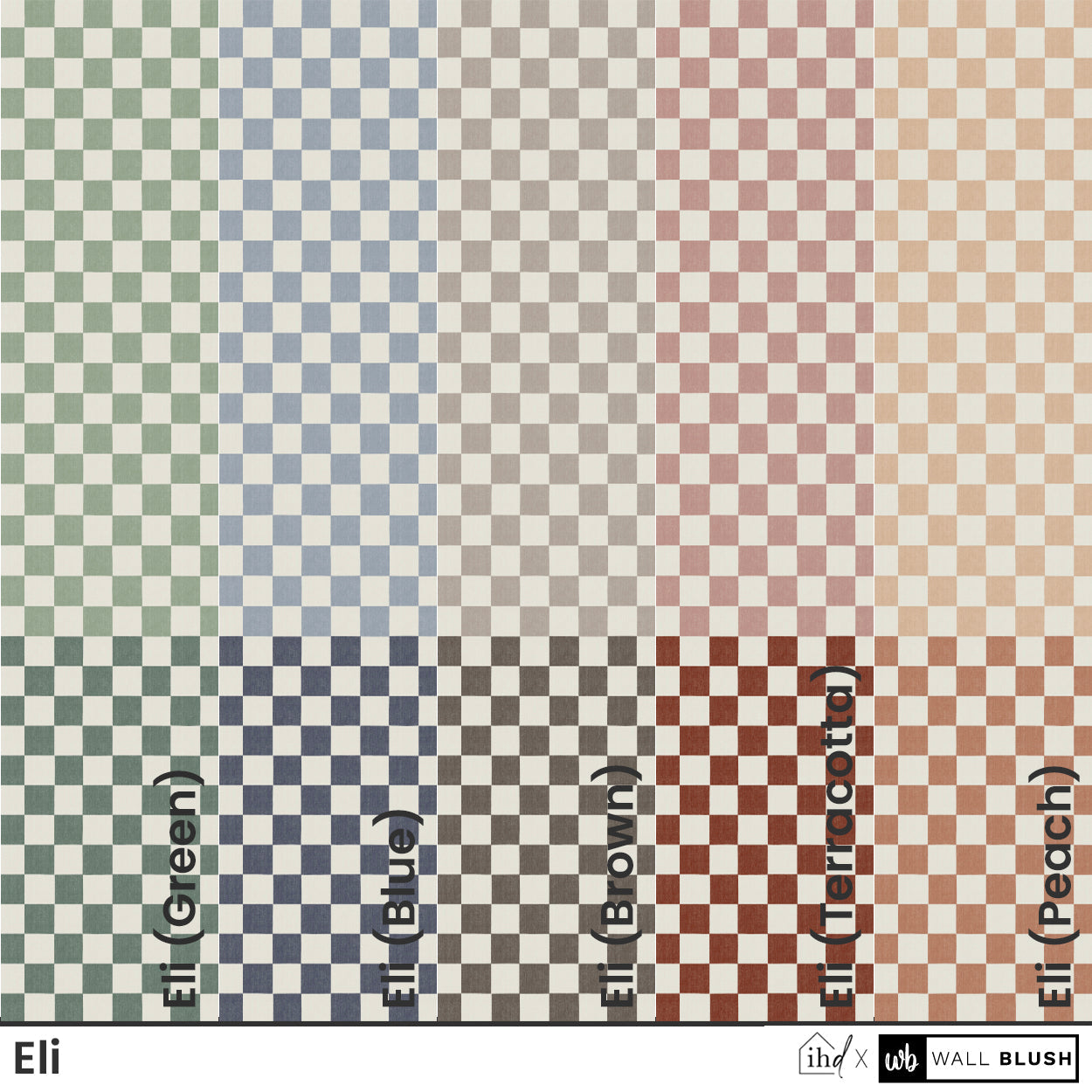 Eli (Blue) Wallpaper - 8 FT H X 17.4 FT W LUXE