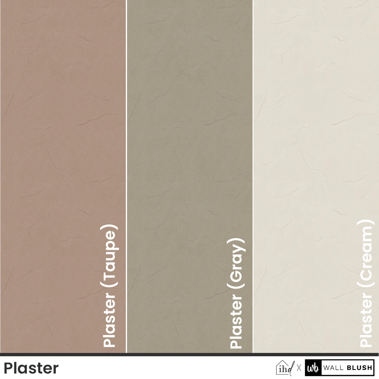 Plaster (Cream) Wallpaper