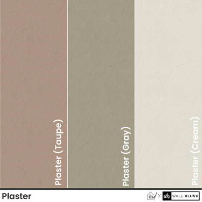 Plaster (Gray) Wallpaper