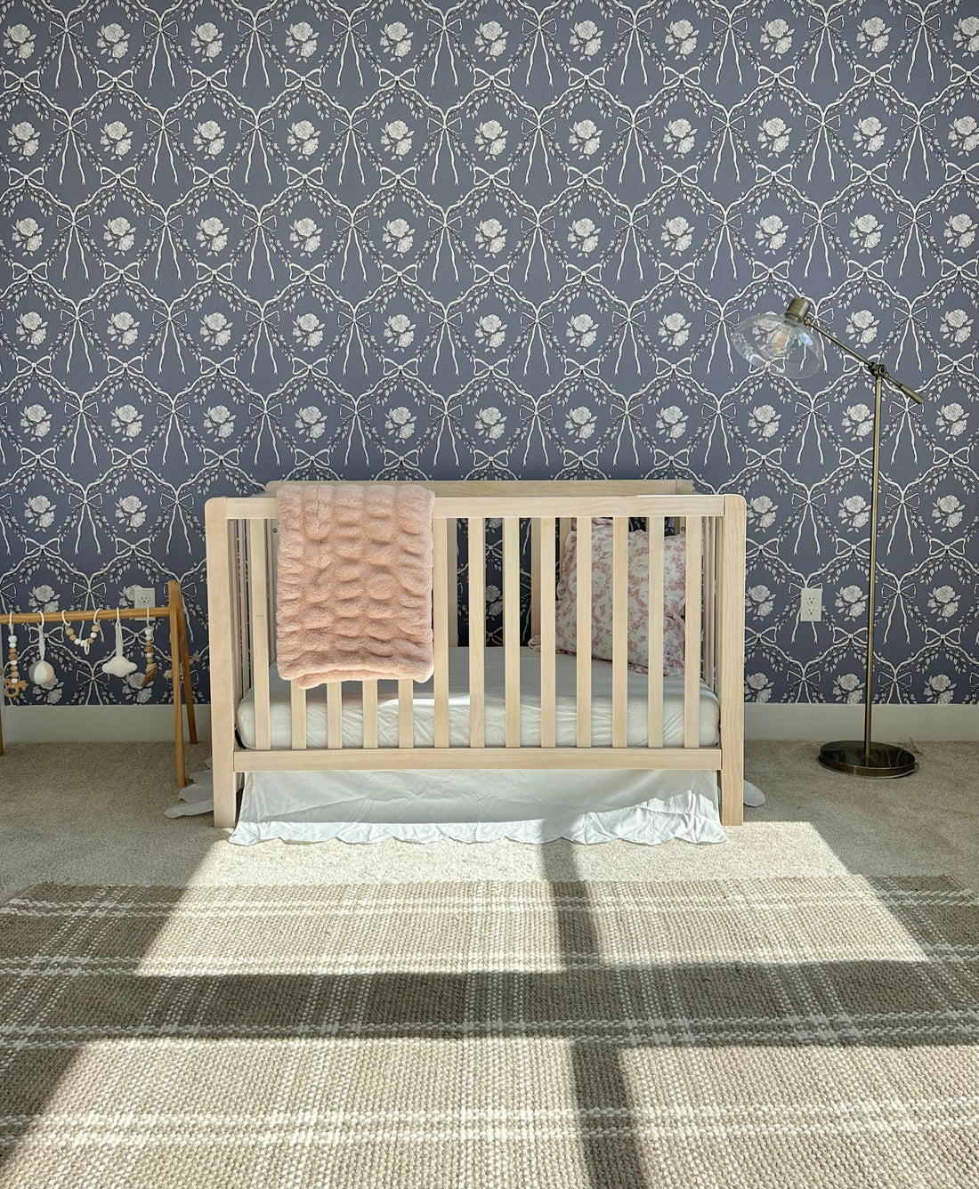 Lysa Wallpaper by Painted Hawk Design