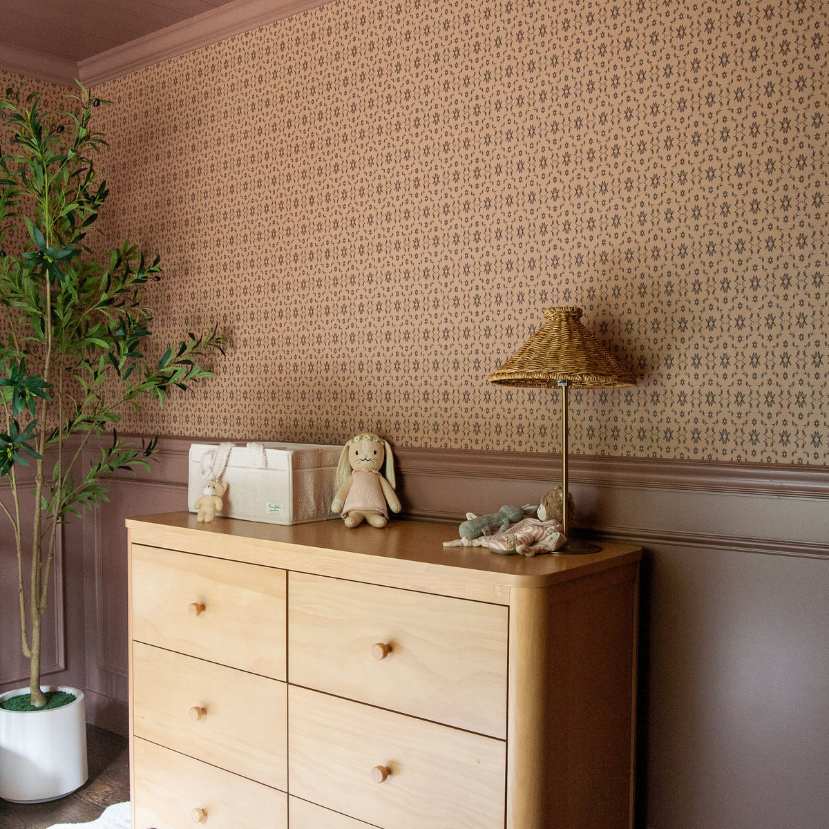 Zara Wallpaper by Thoroughfare Design