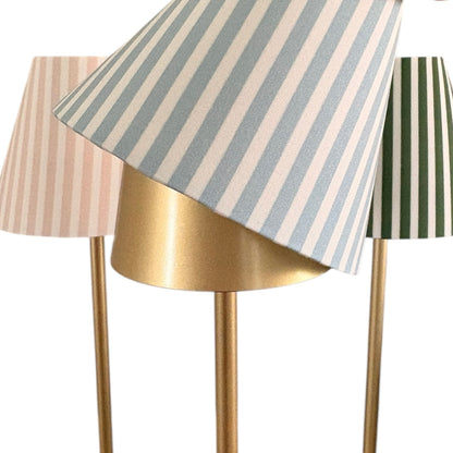 LED Lamp Shade Cover | Blue Stripe