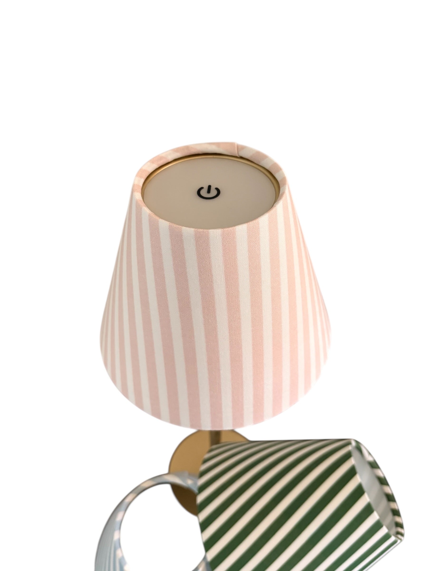 LED Lamp Shade Cover | Pink Stripe