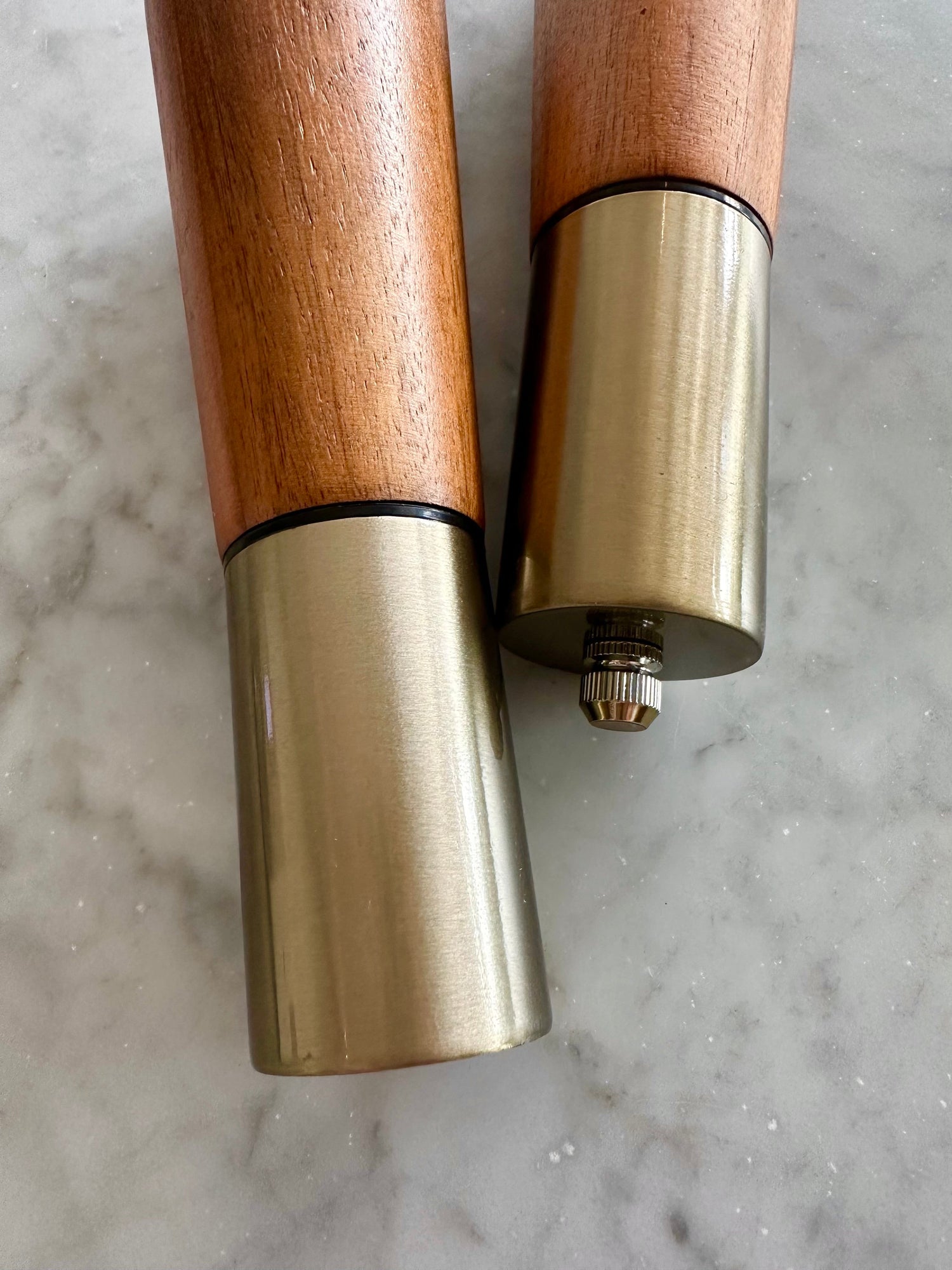 Acacia Wood Salt &amp; Pepper Grinders