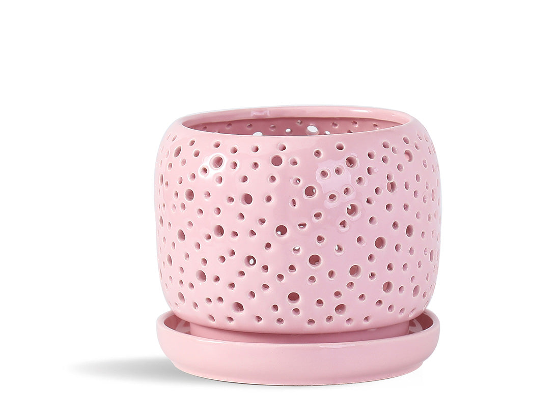 Rain Drop Orchid Planter-Pastel By Plantatorem