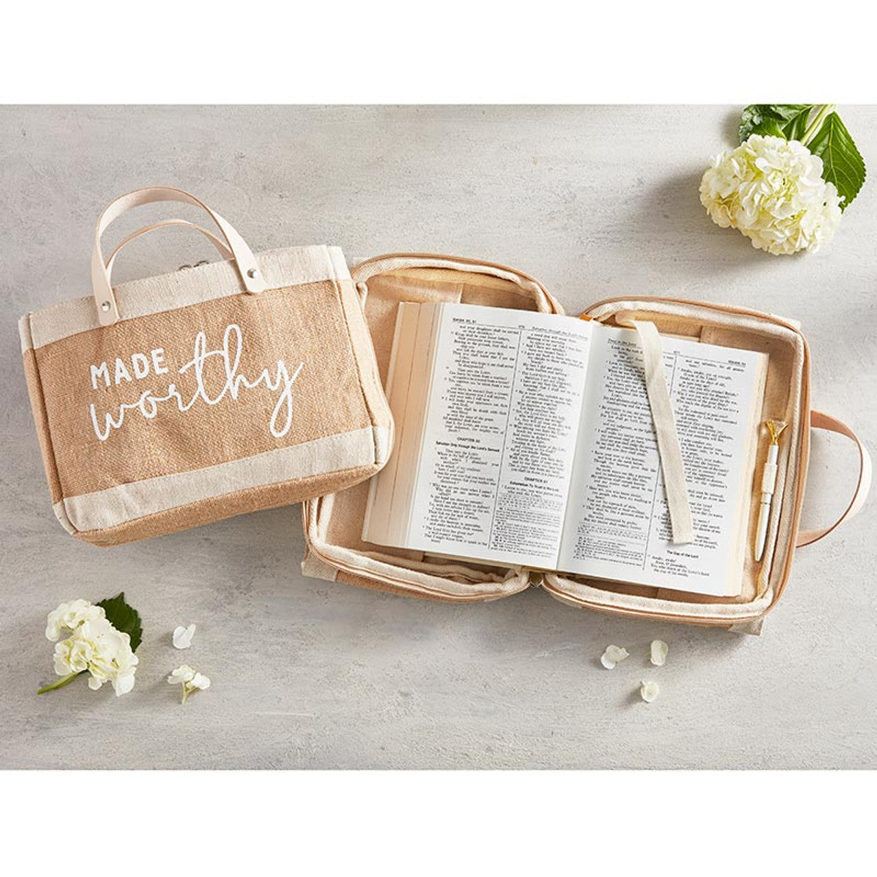 Bible Cover Tote - Made Worthy