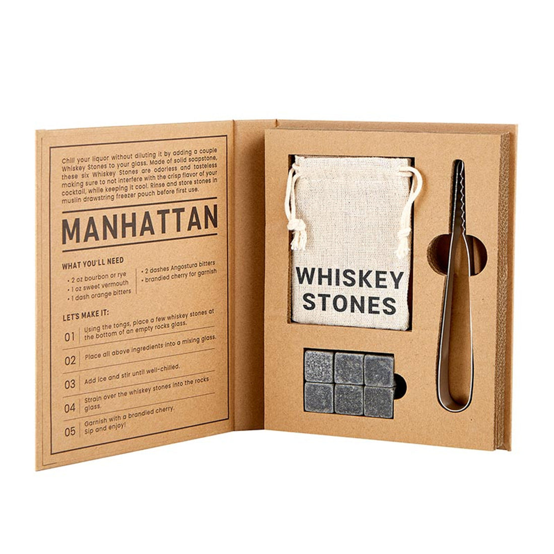 Whiskey Stones Book Box - Let&