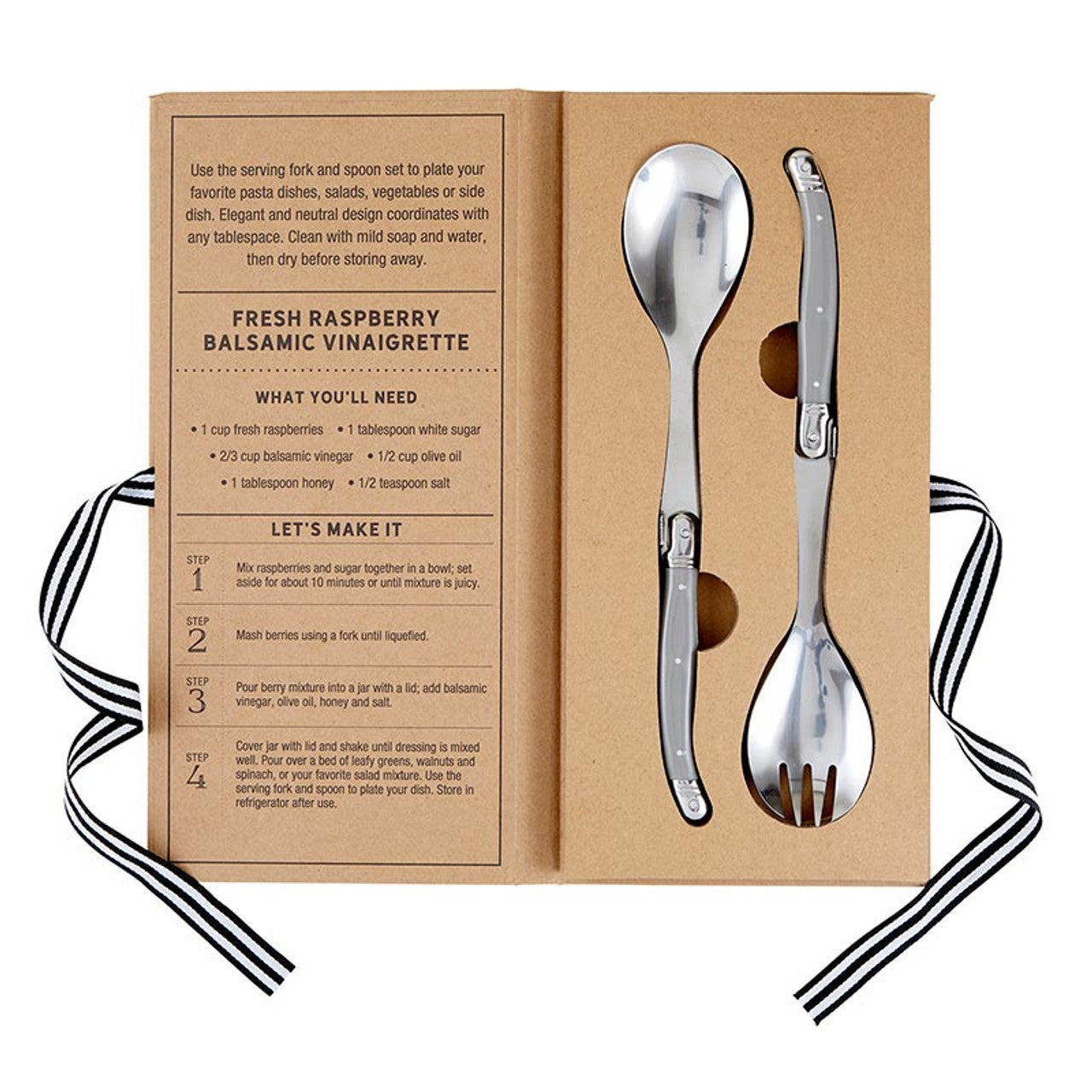 Salad Servers Book Box - Serve Up