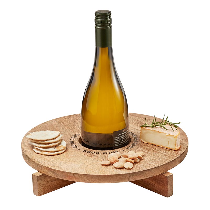 Wine Holder Cheese Board