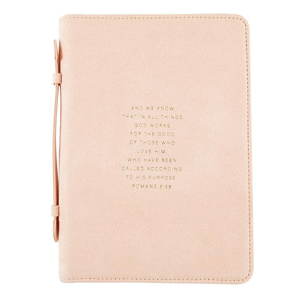 Simply Faith Bible Cover - Romans 8:28