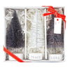 Face to Face Holiday Bottle Brush Tree Set - Tree Tops Glisten