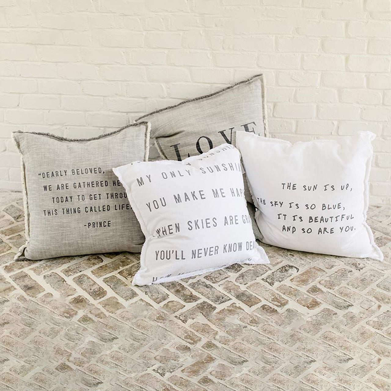 Euro Pillow - Dearly Beloved