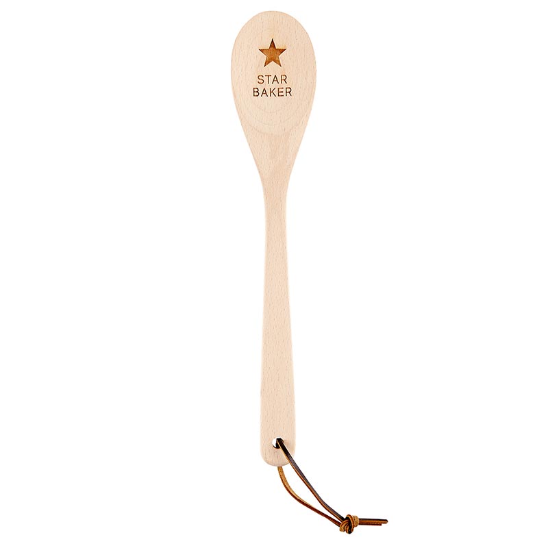 Wooden Baking Spoons - Star Baker - Set of 2