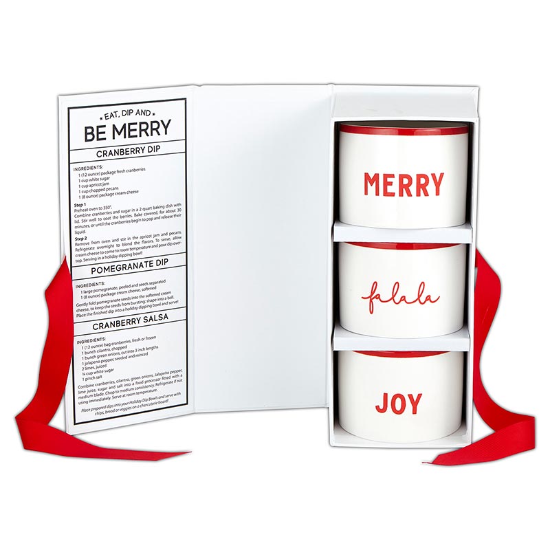 Eat, Dip & Be Merry Book Box