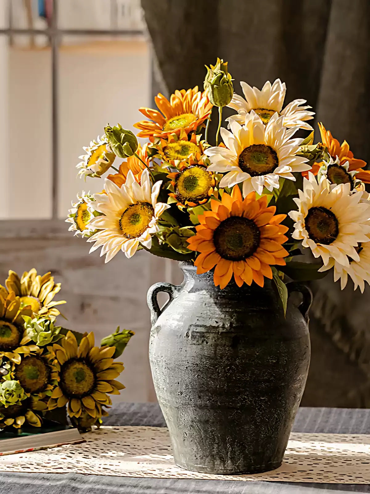 Painterly Sunflower Bouquet – 20"