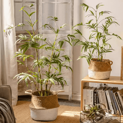Artificial Bamboo Leaves in Pot