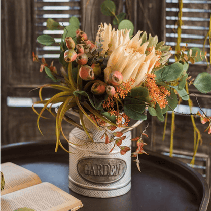 Mountian Oriole Autumn Art King Protea Bouquet