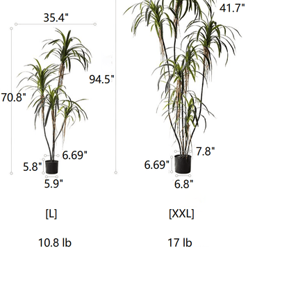 Artificial Dracaena Tree