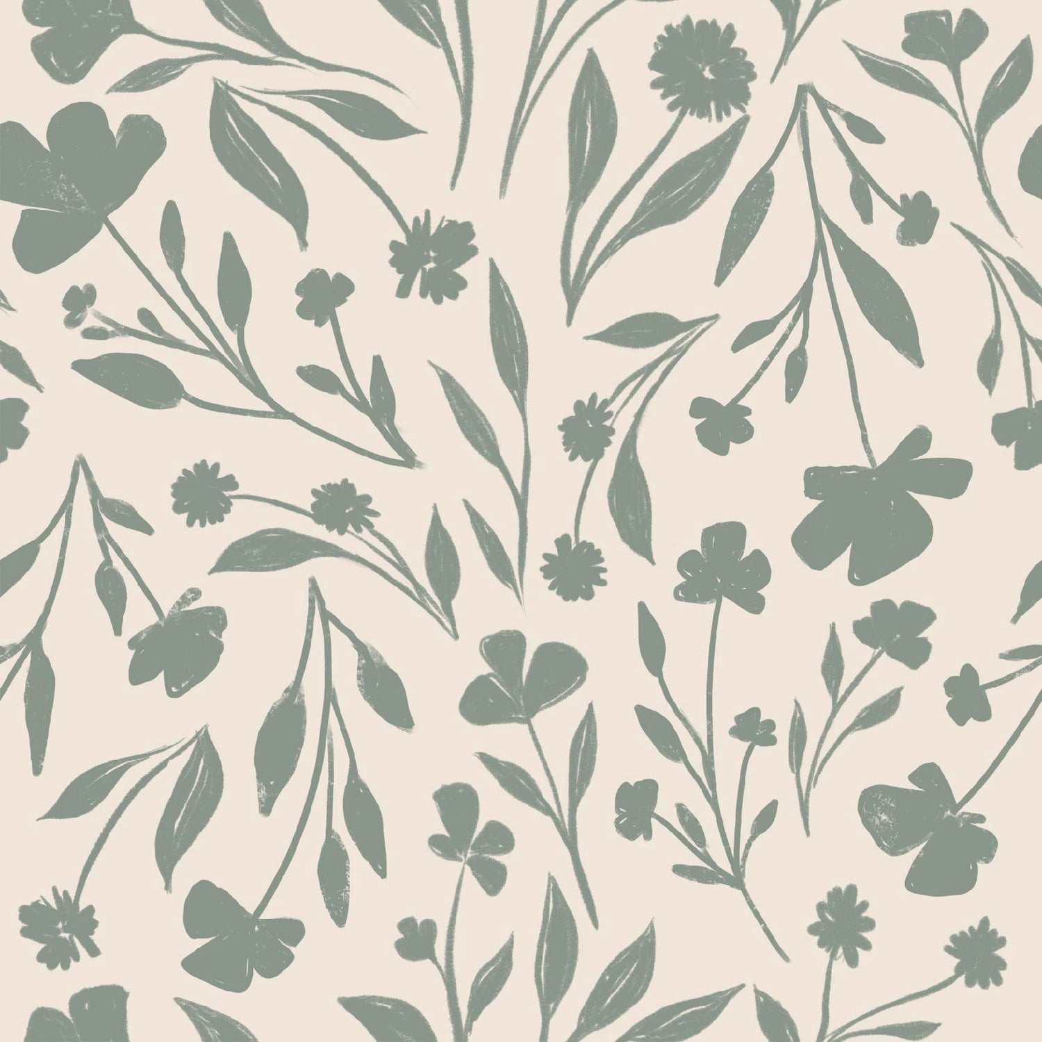 Jean Wallpaper by Megan Lindsey Illustration