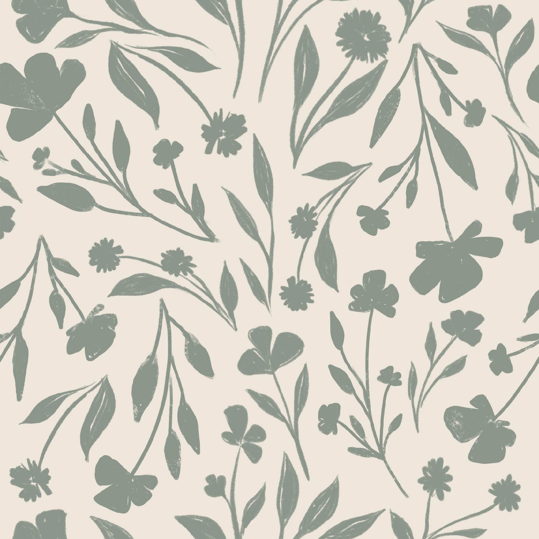 Jean Wallpaper by Megan Lindsey Illustration