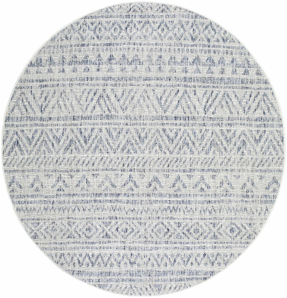 Novato Gray All Over Pattern Performance Outdoor Rug - Clearance
