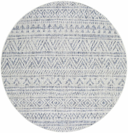 Novato Gray All Over Pattern Performance Outdoor Rug - Clearance