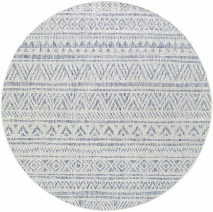 Novato Gray All Over Pattern Performance Outdoor Rug - Clearance