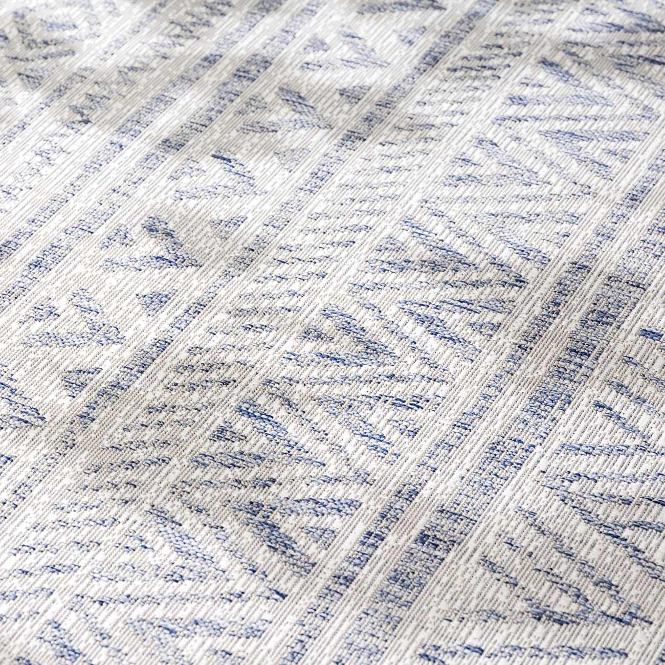 Novato Gray All Over Pattern Performance Outdoor Rug - Clearance