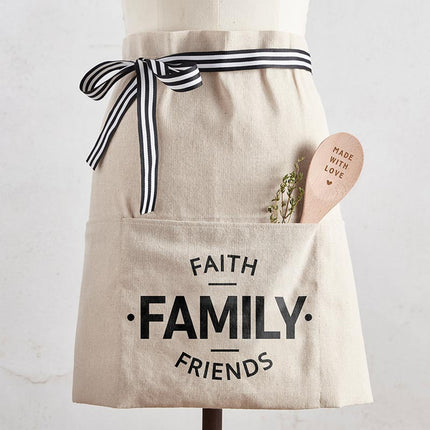 Waist Apron - Faith. Family. Friends