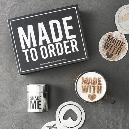 Topping Stencils and Shaker Book Box - Made to Order
