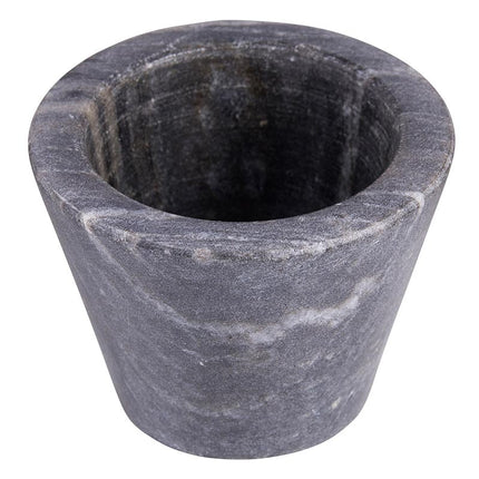 Black Marble Pinch Pot