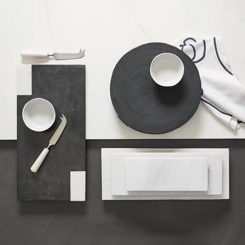 Medium White Marble Tray