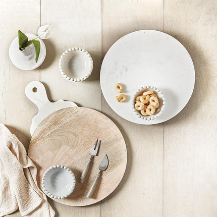 White Marble Lazy Susan