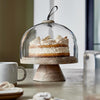 Pedestal Cake Stand with Glass Dome