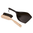 Metal + Wood Dust Pan Set - Sweep It Under The Rug