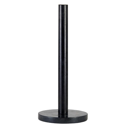 Marble Paper Towel Holder - Black