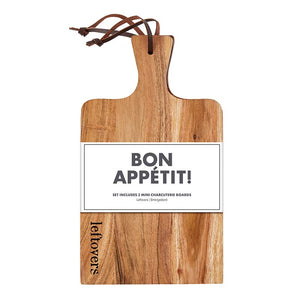 Mini Charcuterie Boards - Bon Appetit - Set of 2