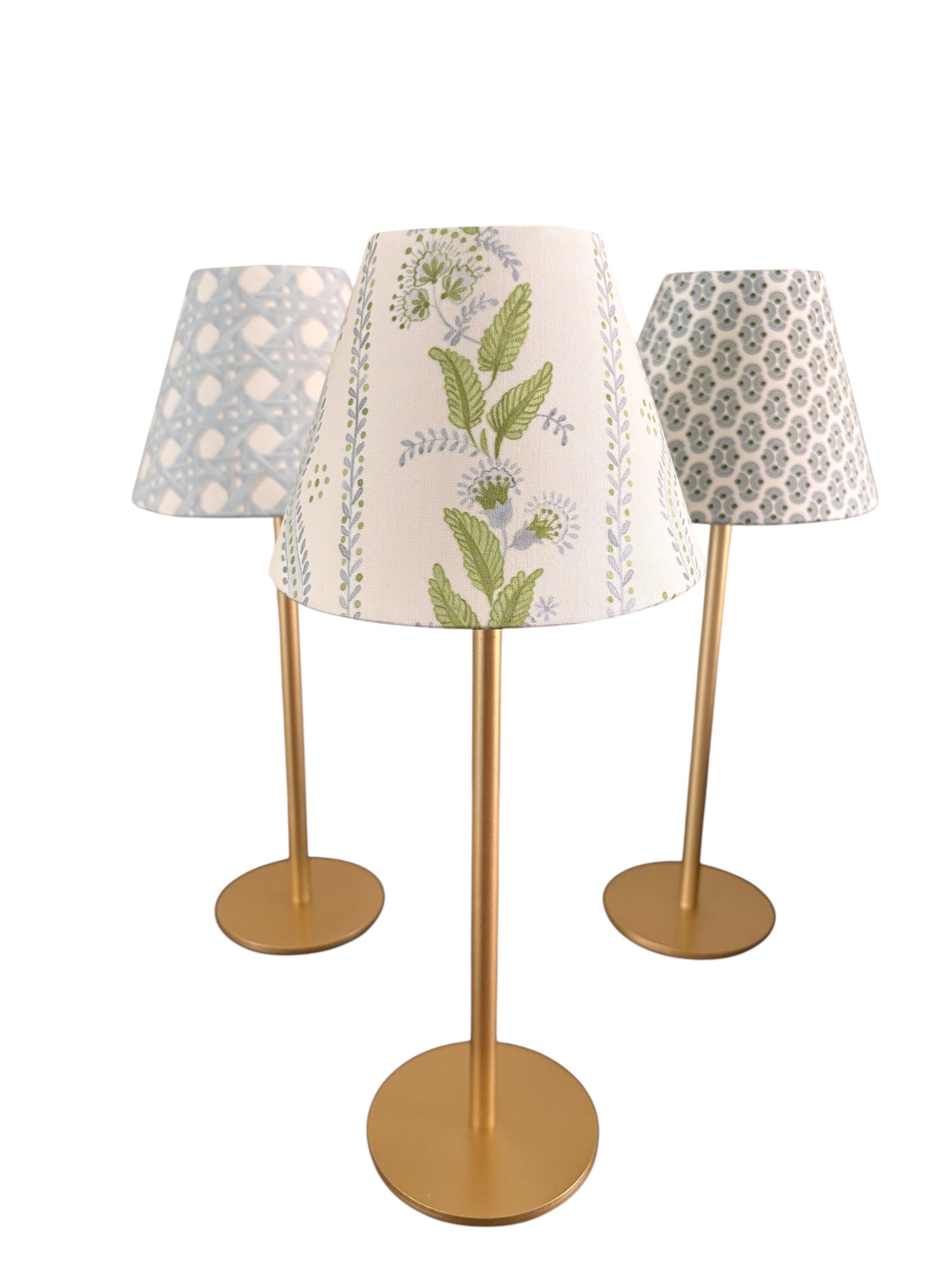 LED Lamp Shade Cover  | Blue Rattan