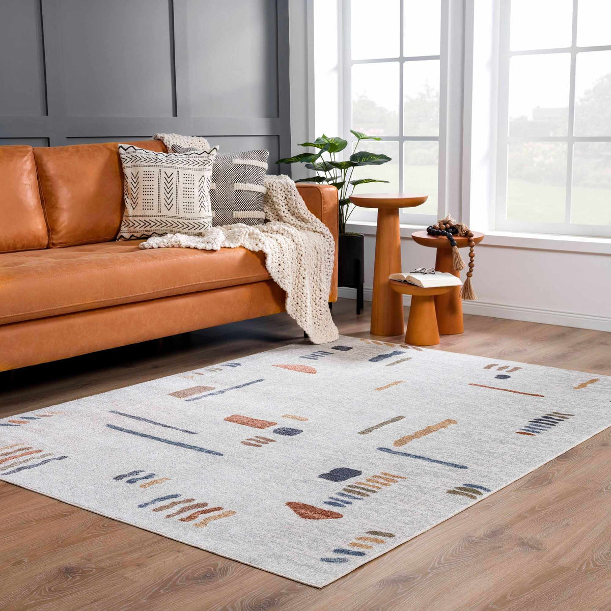Arnon Modern Washable Rug