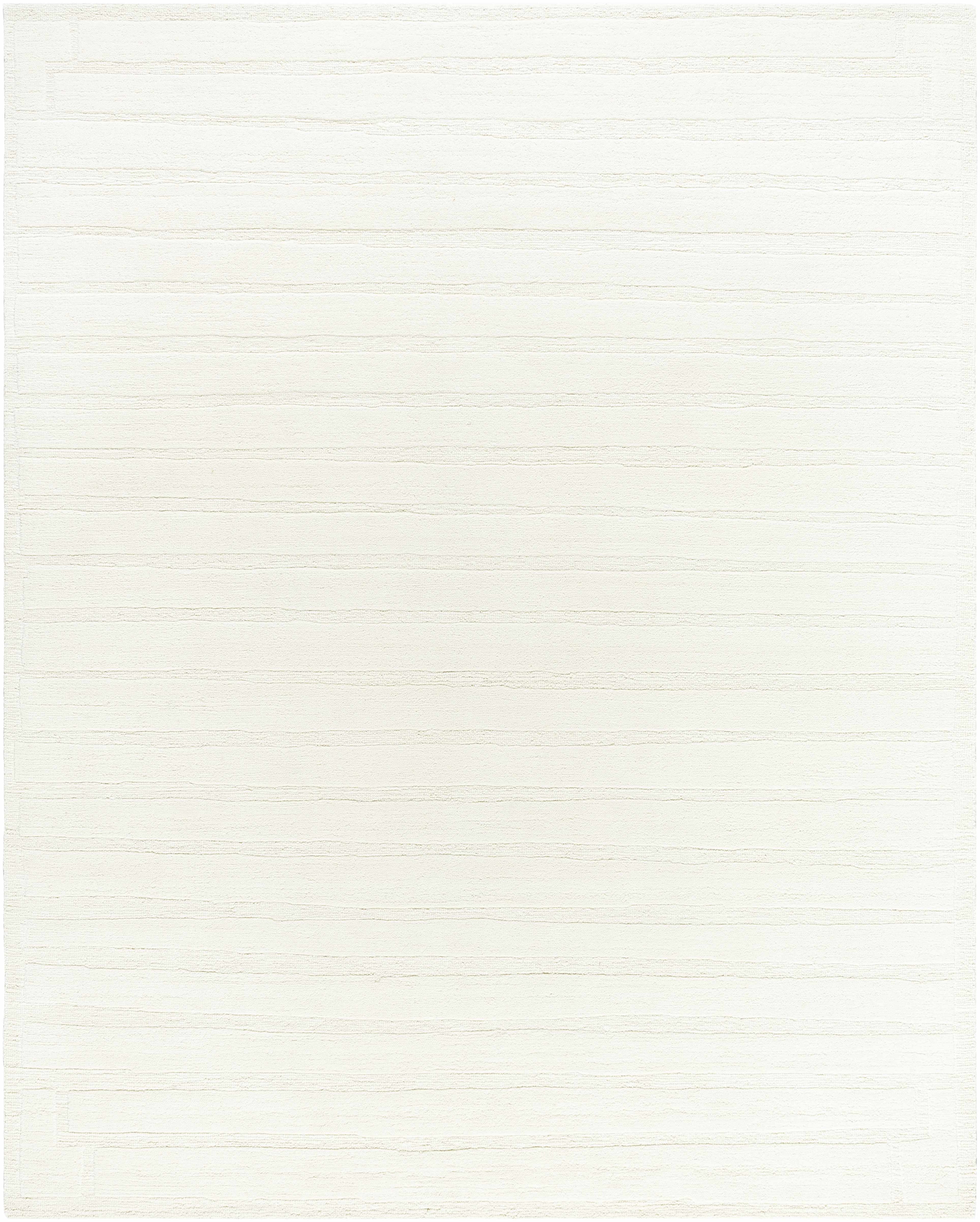 Aurex Cream Stepped Arch Art Deco Wool Handmade Area Rug - Clearance