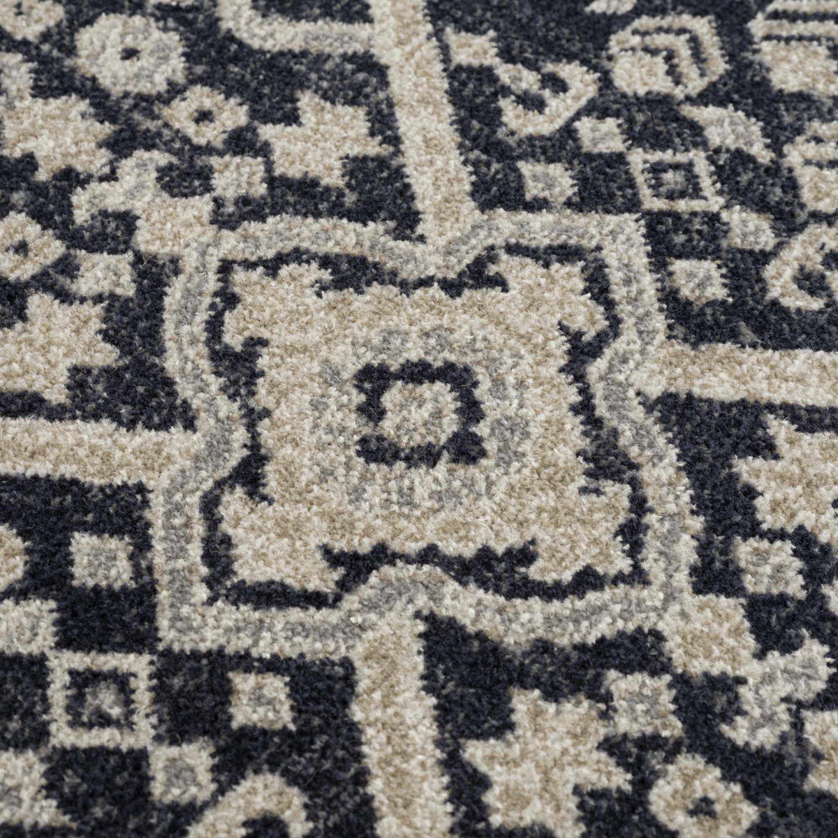 Cabacungan Cream &amp; Gray Washable Area Rug