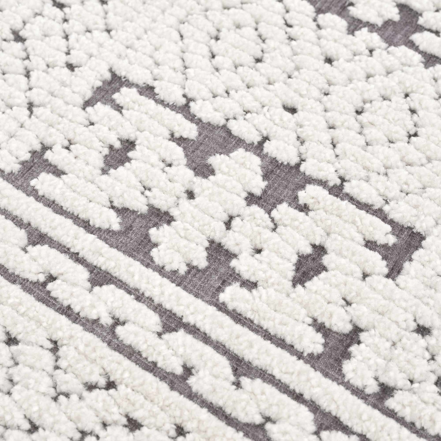 Bahar Cream &amp; Gray Washable Area Rug - Limited Edition