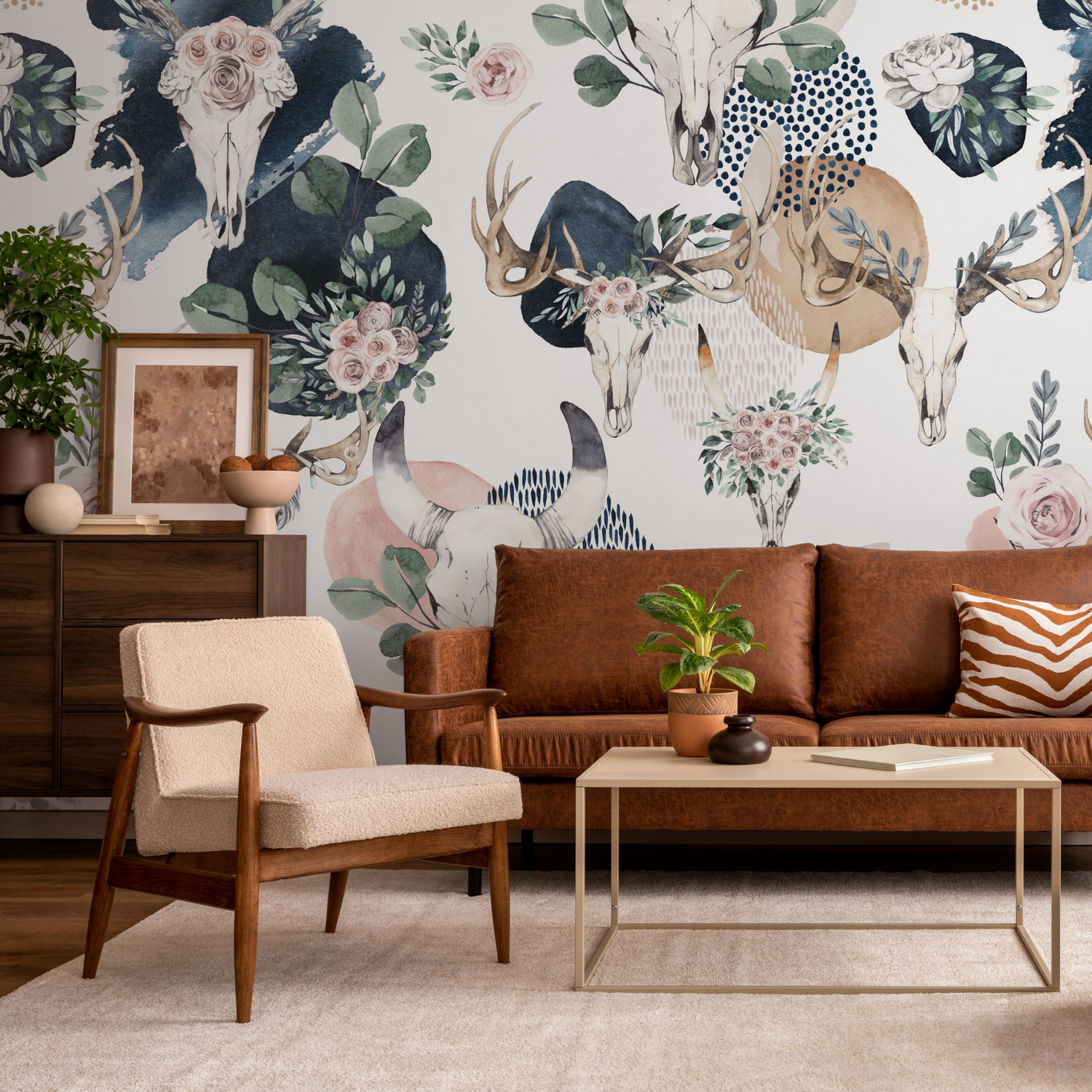 Lawless Rose Wallpaper - 10 FT H X 15.8 FT W LUXE