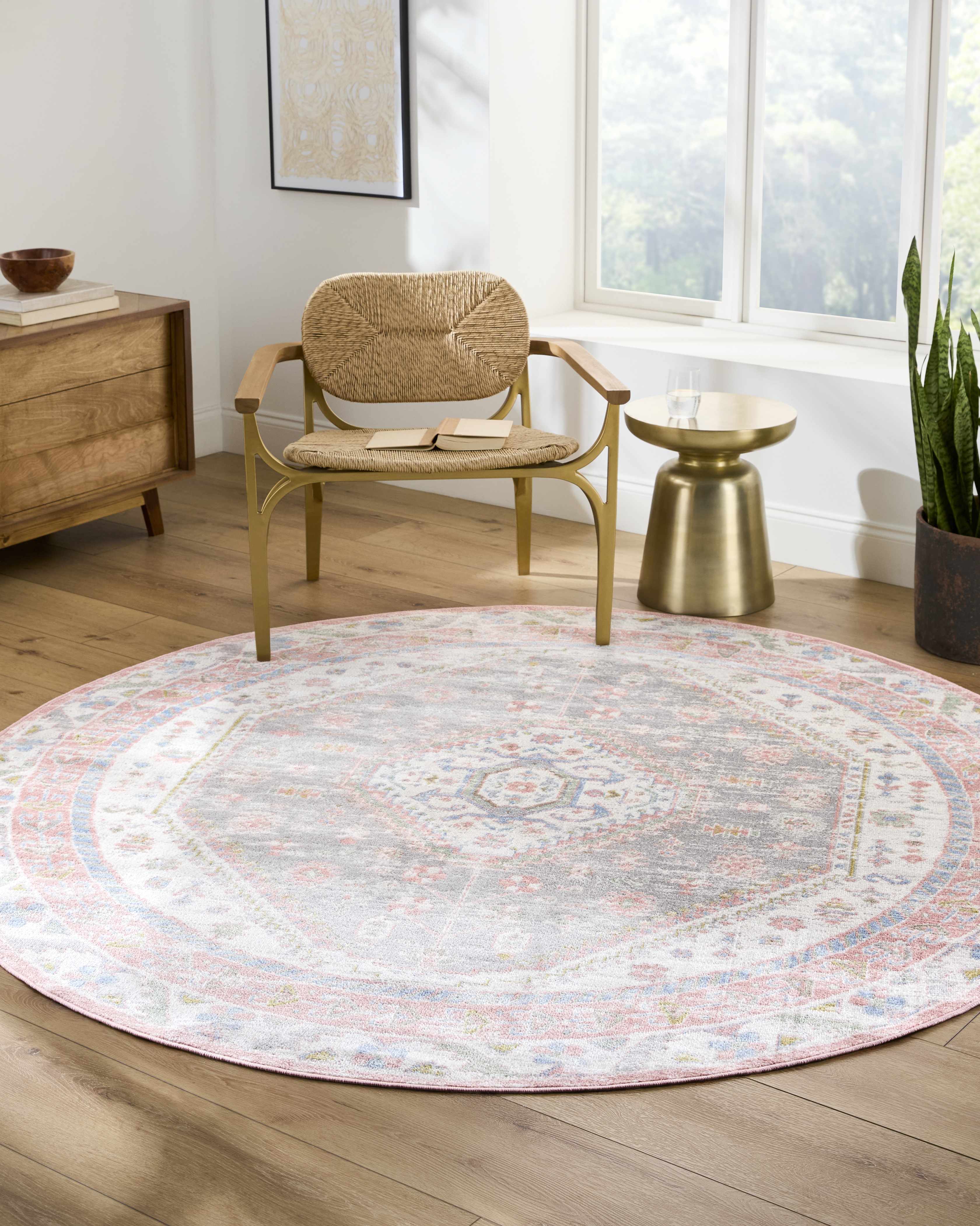 Maha Washable Area Rug - Clearance